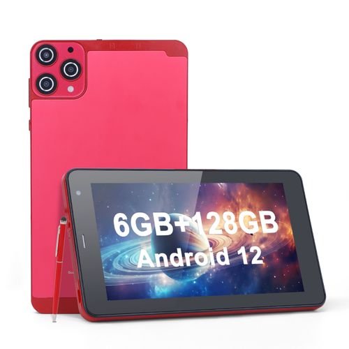 Buy C Idea Android 12 Tablet 7″ Tablet With 6GB RAM 128GB ROM Sim 6000mAh Battery Red in Kumasi