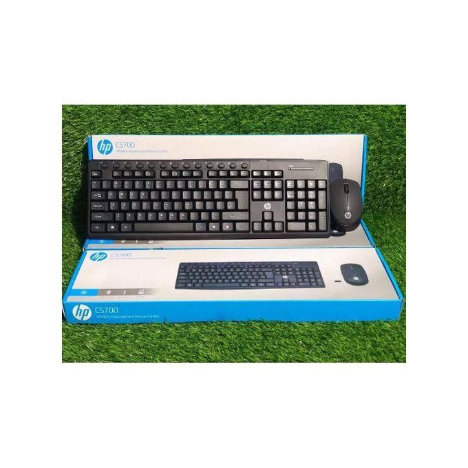 HP Wireless Portable Keyboard and Mouse – Black
