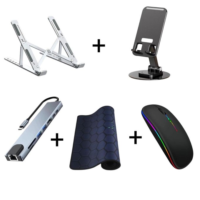 5-in-1 Laptop and Mobile Workstation Package