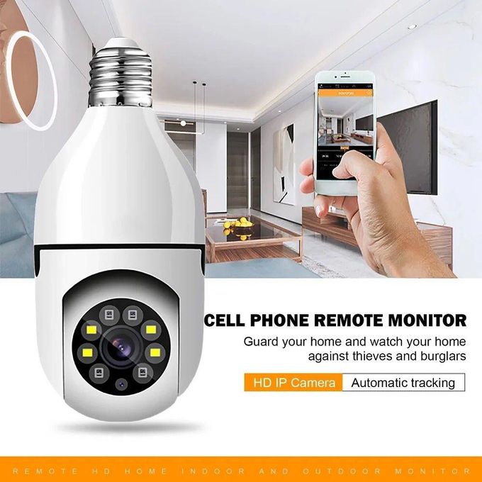 1080p HD Smart CCTV Bulb Camera