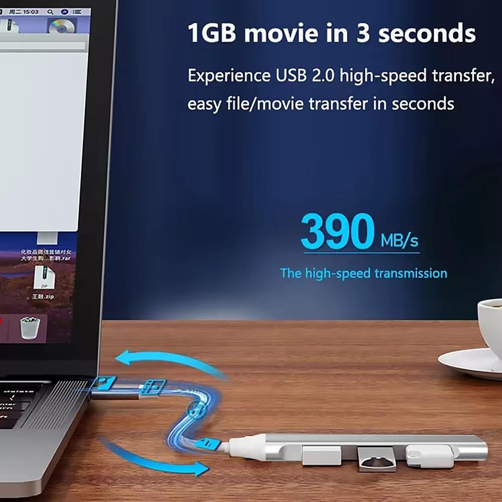 Buy 4 ports USB 3.0 to type-C HUB In Kumasi