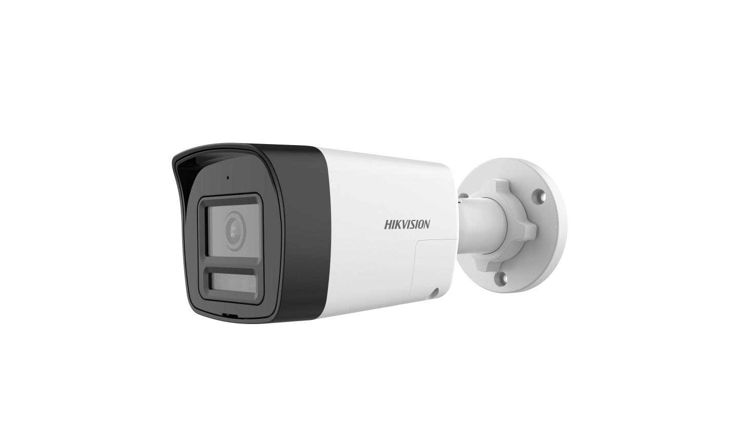 Hikvision DS-2CE16DOT-LPXTS 2MP Turbo Bullet Camera with Smart Hybrid, Two-Way Audio, and Siren