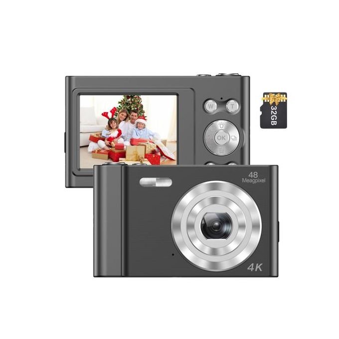 Andoer 4K Digital Video Camcorder with 48MP and 2.4-Inch IPS Display