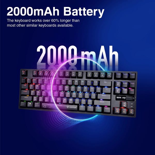 Vertux VertuPro-80 Gaming Keyboard