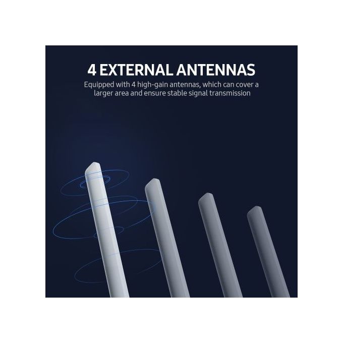 White Universal 4G LTE SIM Card Router