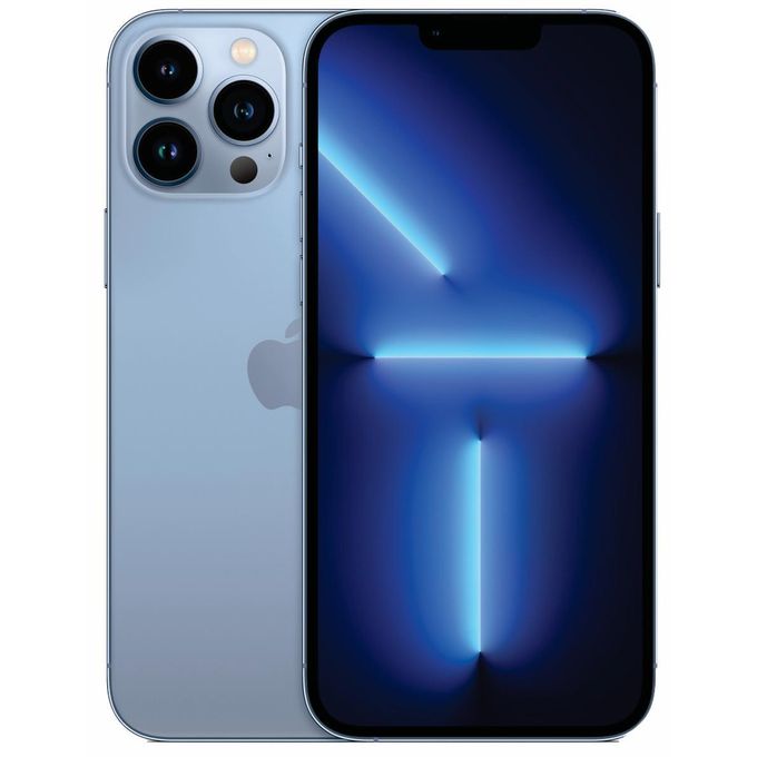 Apple iPhone 13 Pro – 128GB Storage, 6GB RAM, Sierra Blue – 6.7″ Display – Dual 12MP Rear and Front Cameras – Includes FREE Accessories