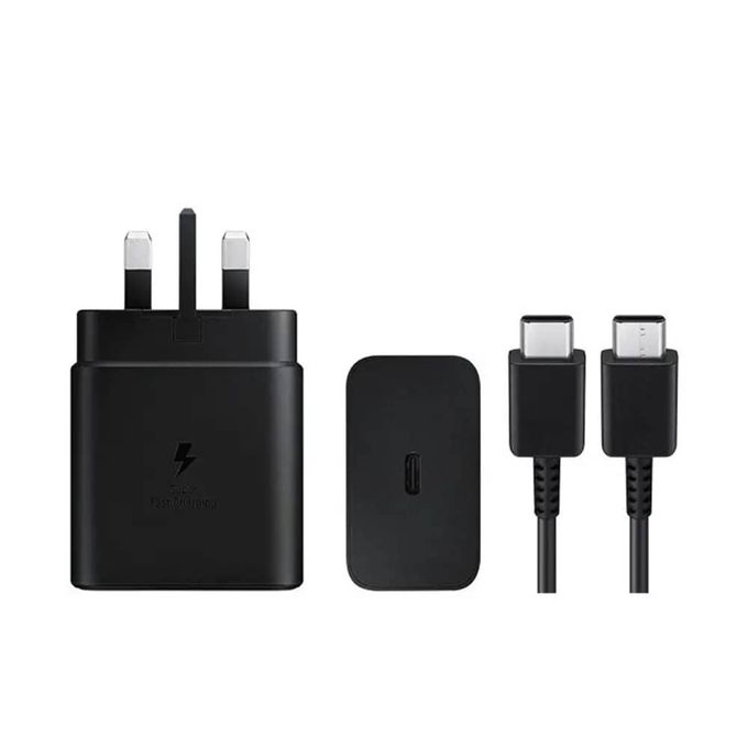 Samsung 45W Super Fast USB-C to USB-C Charging Cable – Black