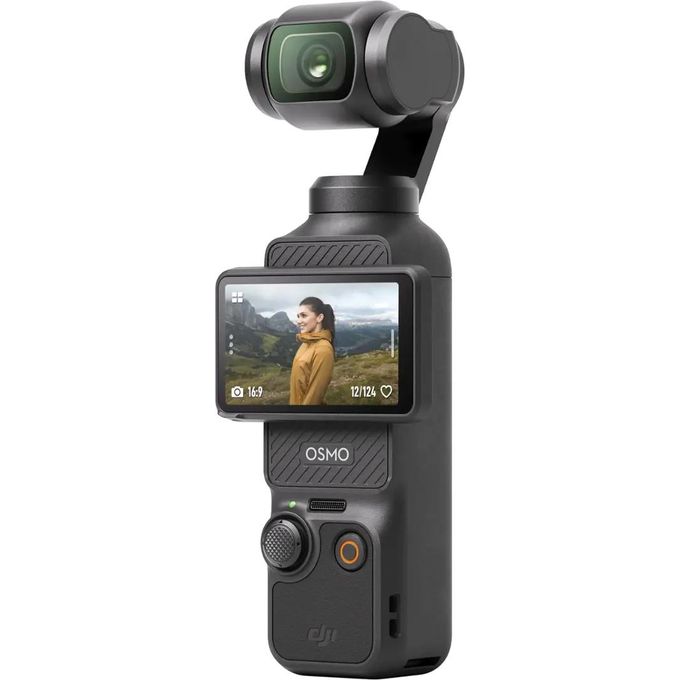 DJI Osmo Pocket 3 – 3-Axis Stabilized 4K Handheld Camera with Rotatable Touchscreen (Creator Combo) – Gray