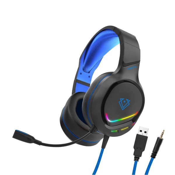 Vertux Amplified Wired Gaming Headset with Noise Isolation