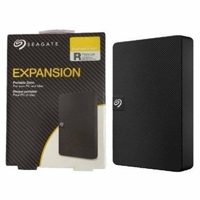 Seagate STKM1000400 2TB External Hard Drive - Black
