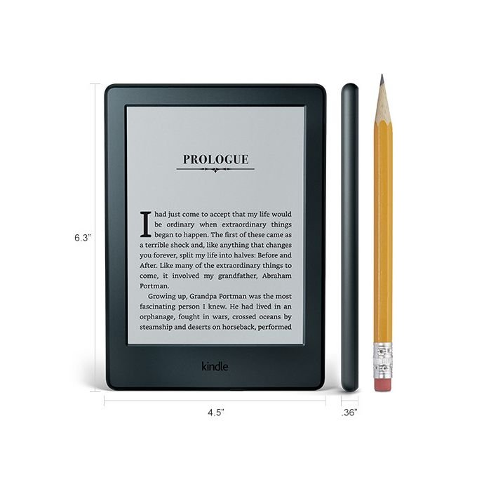 Amazon Kindle E-Book Reader – 6″ – Black — product view 2