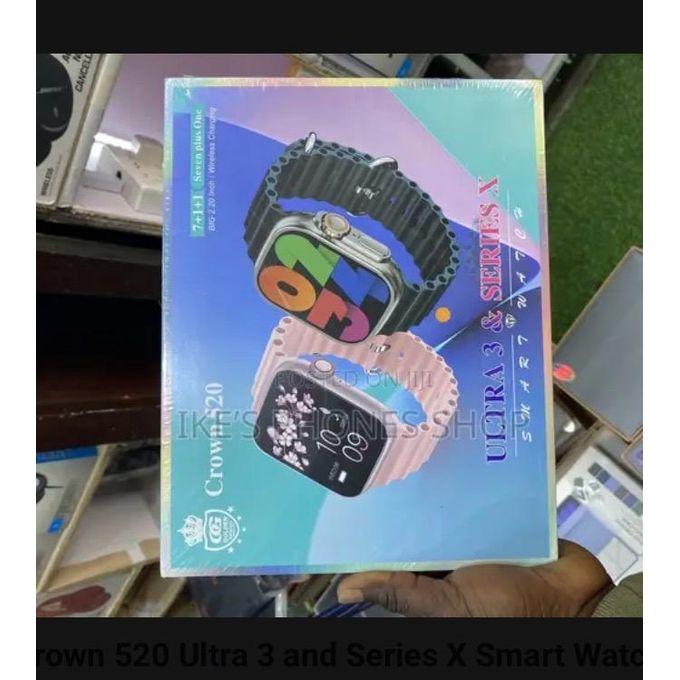 Crown 520 Ultra 3 & Series X Smartwatch