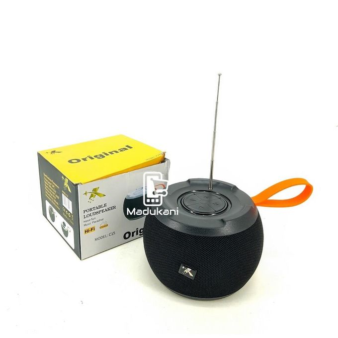 Kisoni C15 Bluetooth Portable Speaker – Black