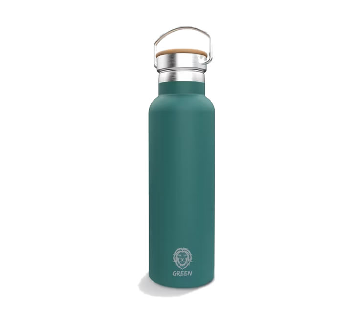 600ml Green Stainless Steel Water Bottle Vacuum Flask