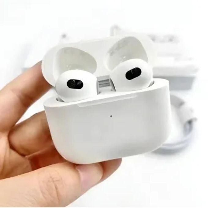 White TWS Pro 6S Wireless Earbuds