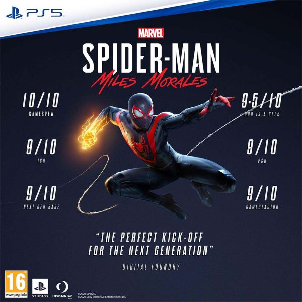 PlayStation 5 (PS5) Game: Spider-Man – Miles Morales