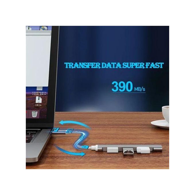 USB-C Hub 3.0 Type C 3.1 Multi-Port Splitter Adapter with 3/4 Ports for OTG USB PC Accessories