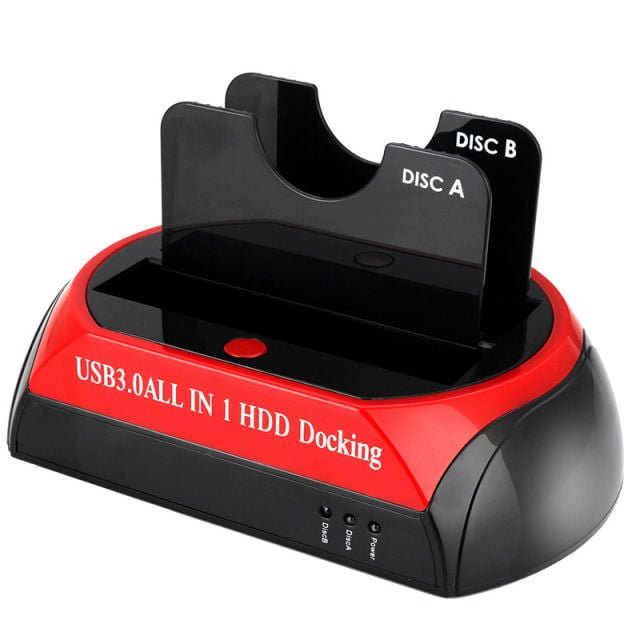 Buy USB To IDE Sate With Power Supply SSD HDD Docking Station For 2.5 3.5 Inch IDE SATA Hard Drive Disk With Card Reader USB Ports in Kumasi — product view 4