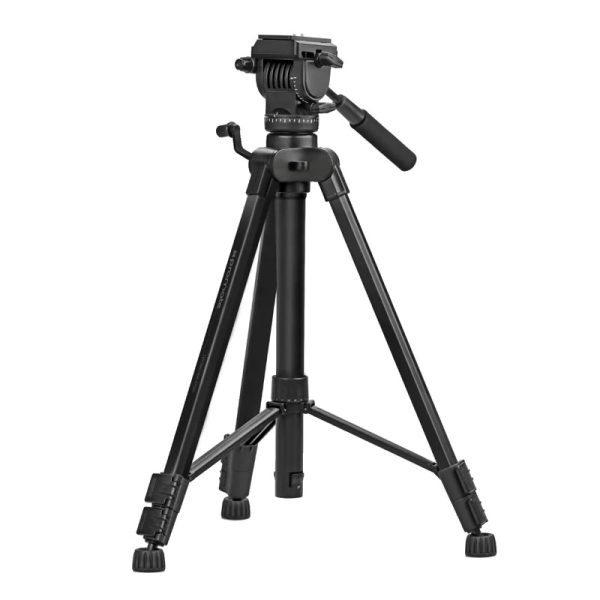 Promate Professional Aluminum Tripod with 3-Way Precision Head