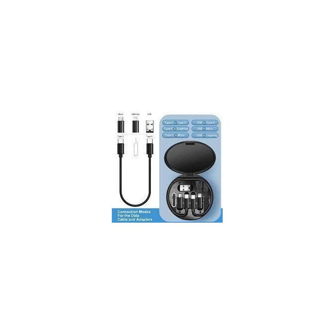 60W Fast Charging Cable Set – Black Series