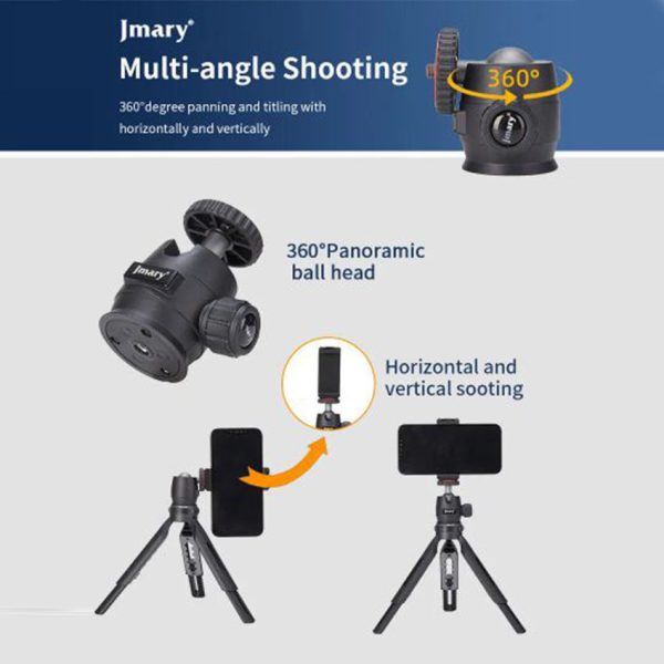 Jmary MT30 Mini Tabletop Tripod
