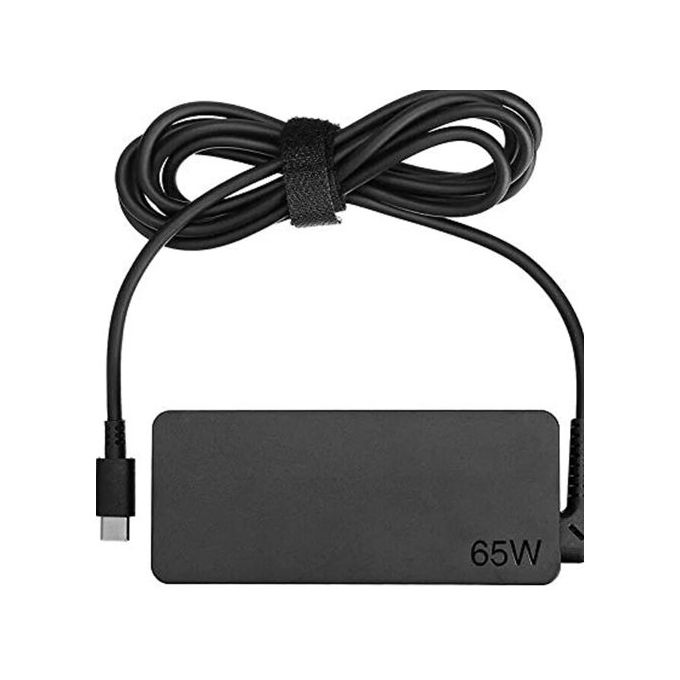 Lenovo 65W 20V 3.25A Standard Type-C AC Charger - Black