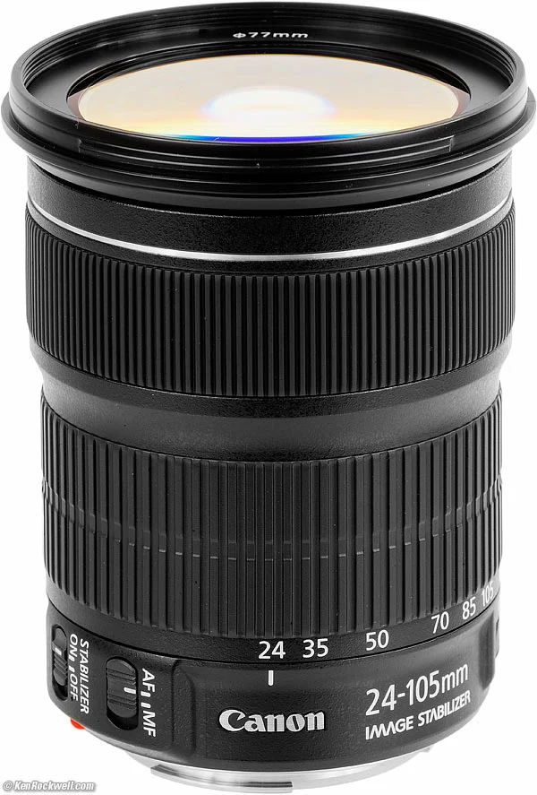 Canon EF 24-105mm f/3.5-5.6 IS STM Lens; Like New Condition (99%)