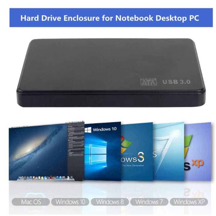 Buy 2.5 inch HDD SSD Case USB3.0 to SATA Hard Disk Box 5Gbps SD Disk Case HDD External Hard Drive Enclosure for Notebook Desktop PC in Kumasi — product view 2