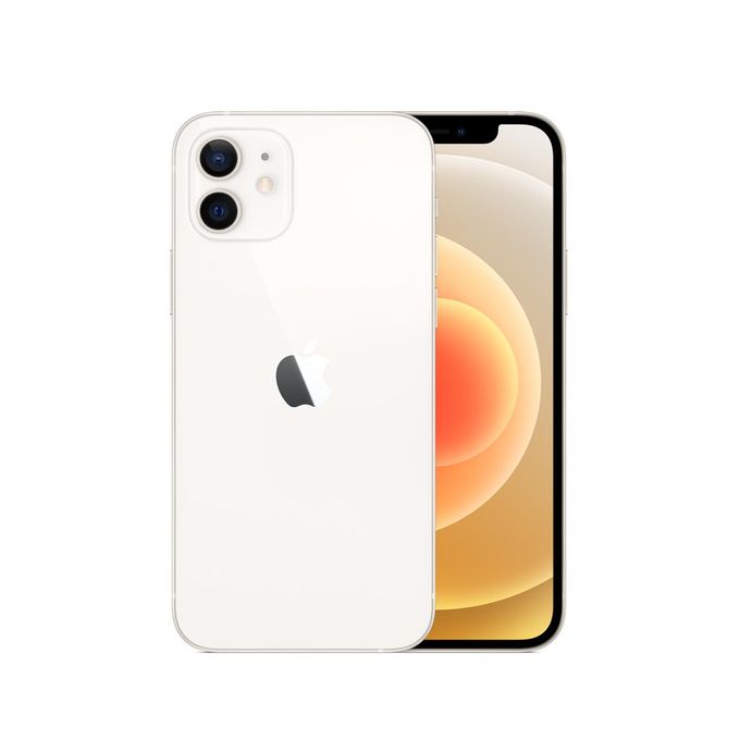 Apple iPhone 12 - 128GB Storage - 4GB RAM - 12MP Rear and Front Cameras - 2815 mAh Battery - White