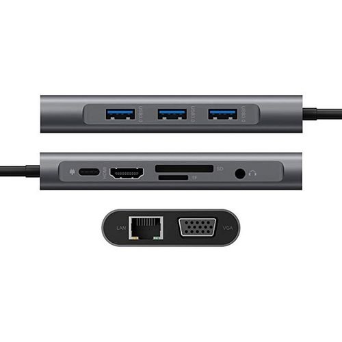 10 In 1 Type-C Multi-Function Docking Station PD Fast Charging HUB in kumasi
