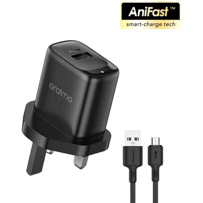 Oraimo OCW-U66S+M53 Black Charger