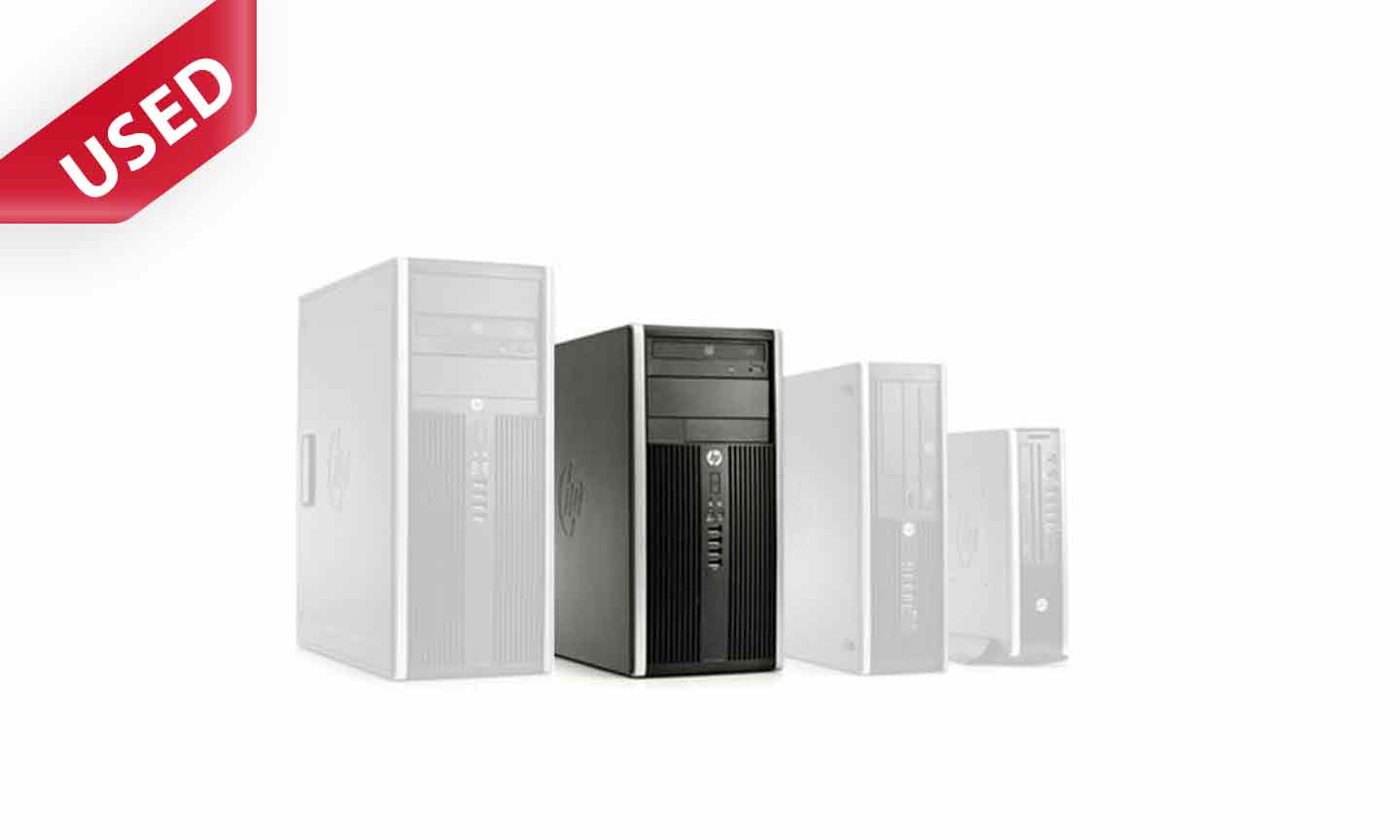 HP Compaq Elite 8300 Convertible Mini Tower Desktop PC - 3rd Generation Core i5 - Pre-Owned