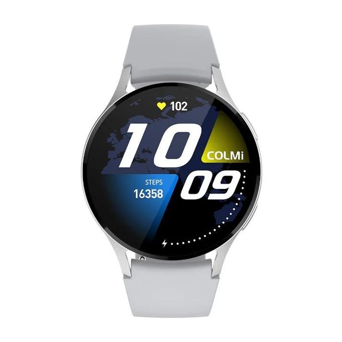Colmi i28 Ultra Smartwatch – 1.43 Inch Display in Silver