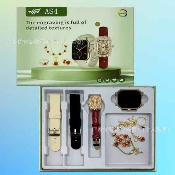 New Women’s AS4 Smart Watch – WHITE