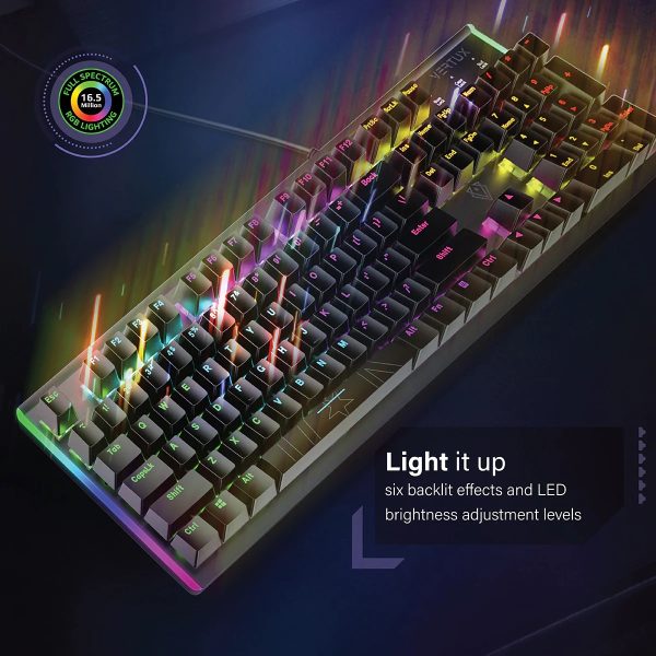 Vertux High-Performance Mechanical Gaming Keyboard