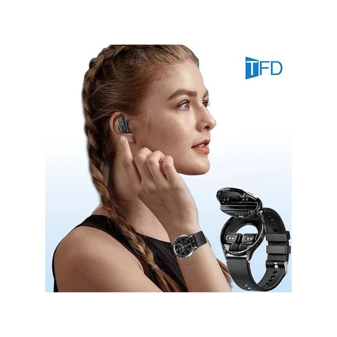 Two-in-One Smartwatch and True Wireless Earbuds