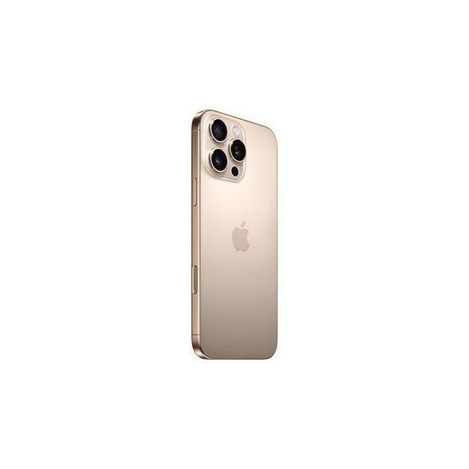 Apple iPhone 16 Pro Max – 256GB Storage – 8GB RAM – 6.9-Inch Display – 48MP/12MP Camera – 4852mAh Battery – Desert Titanium Color