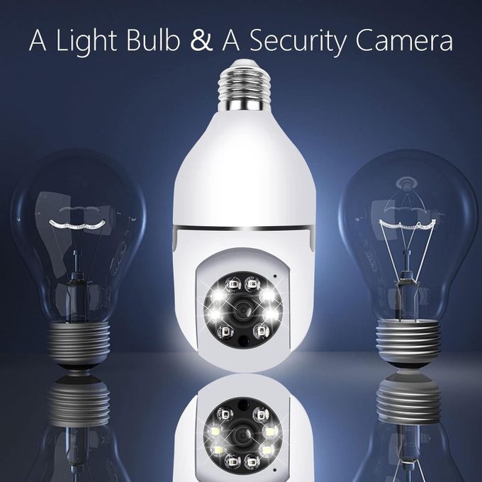 1080p HD Smart CCTV Bulb Camera