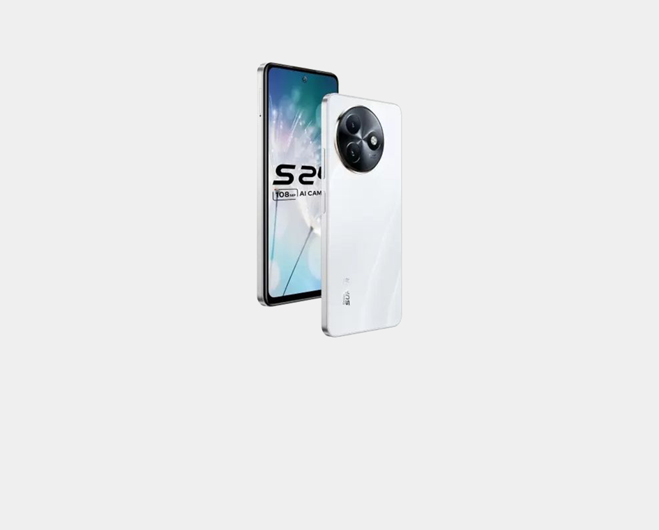 itel S24 (4GB RAM, 128GB Storage) Dawn White