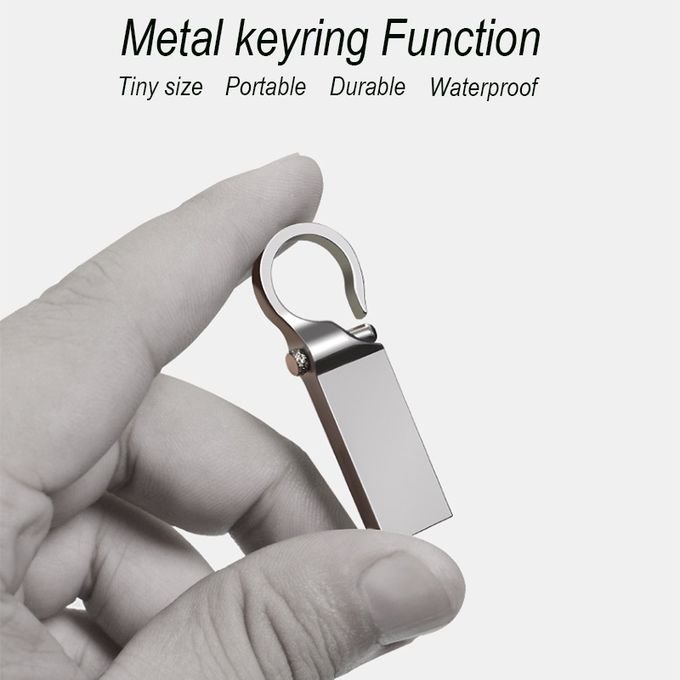 2-in-1 Grey Metal USB Flash Drive Adapter Cable – 128 GB in kumasi