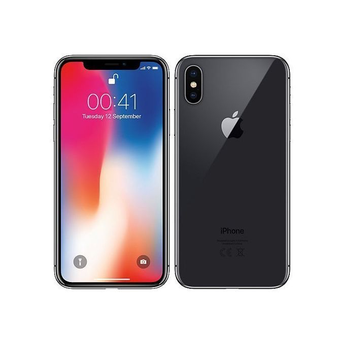 Apple iPhone X – 5.8-inch Display – 64GB Storage – 3GB RAM – 12MP Rear Camera / 7MP Front Camera – 2716 mAh Battery – Space Gray
