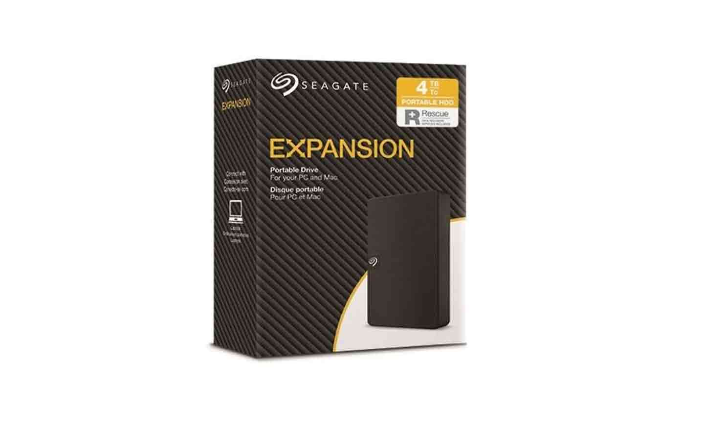 4TB Seagate Portable External Hard Drive