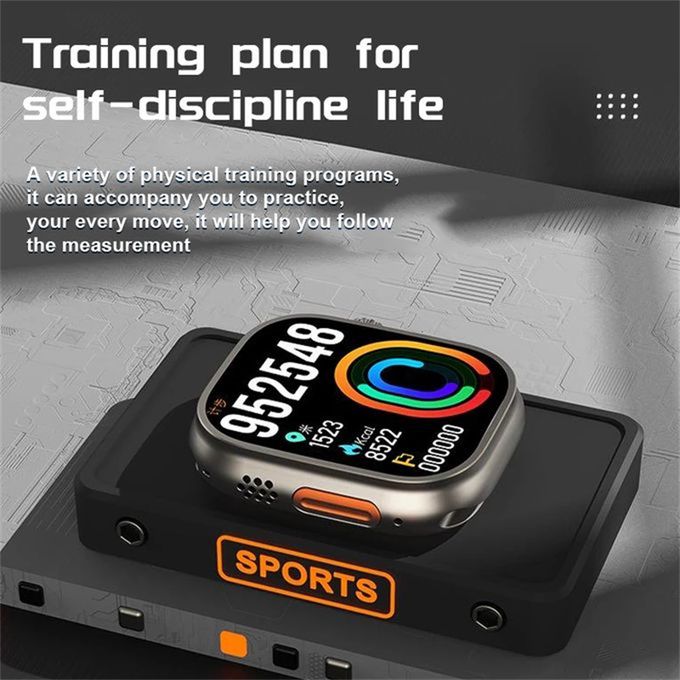 2025 Latest T10Ultra Smartwatch Series 10 – Black Door Access Model