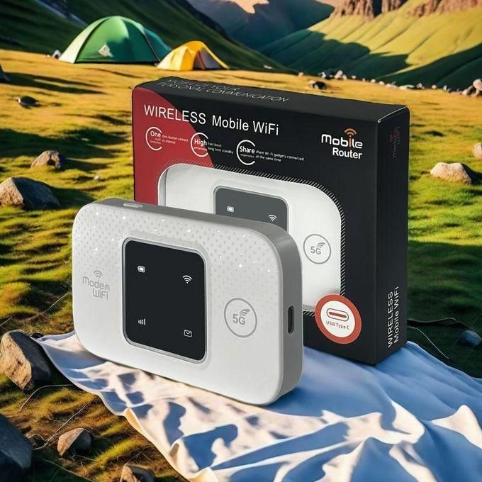 Portable 4G LTE Mobile MiFi (M9s-2) with SIM Card Slot - 3000mAh - Available in White and Black