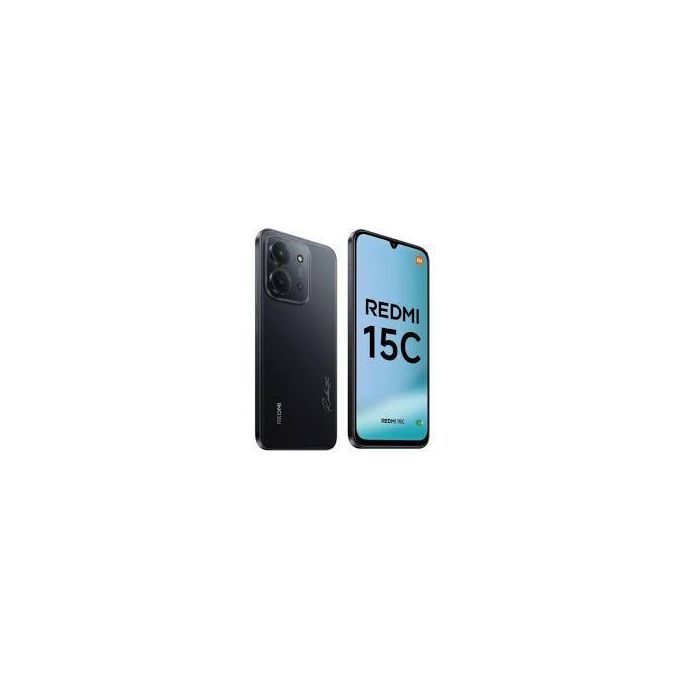 Xiaomi Redmi 15C – 6.9-inch Display – 128GB Storage – 6GB RAM – LTE Dual SIM – 50MP/8MP Cameras – 6000mAh Battery – Midnight Black