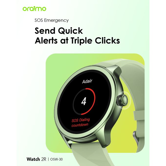 Oraimo 2R 1.39-Inch TFT IP68 Smartwatch