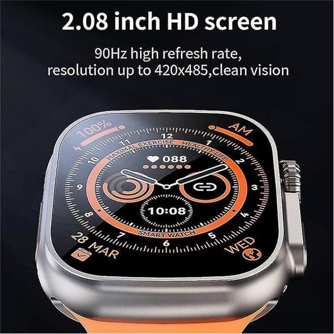 2025 Latest T10Ultra Smartwatch Series 10 – Black Door Access Model