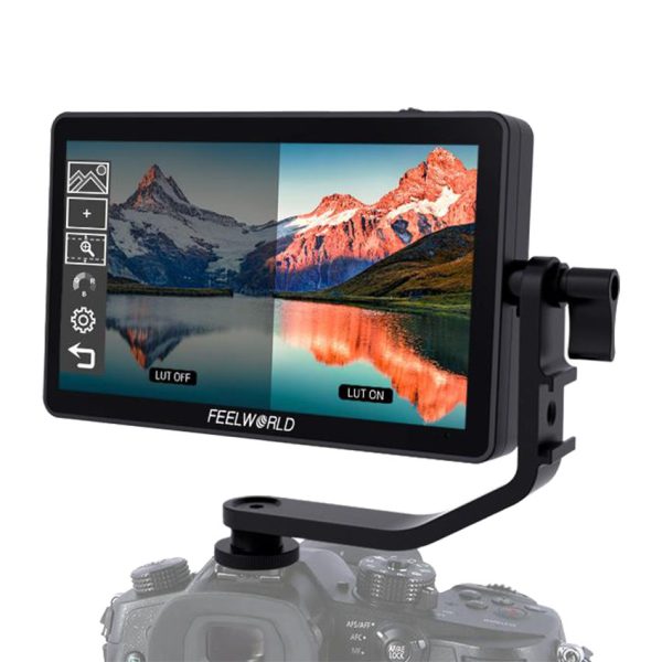 F6 Plus Feelworld 6-Inch 4K Touchscreen On-Camera Monitor with 3D LUT — product view 2