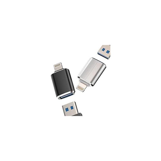 Multicolor iPhone Lightning to USB OTG Adapter Converter