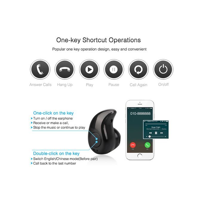 Business Wireless Earphones Bluetooth Headsets